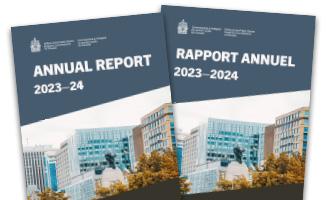 Rapport annuel 2023-2024 - couverture
